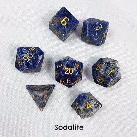 Stone Gemstone Dice Laughing Panda Hobbies Toys